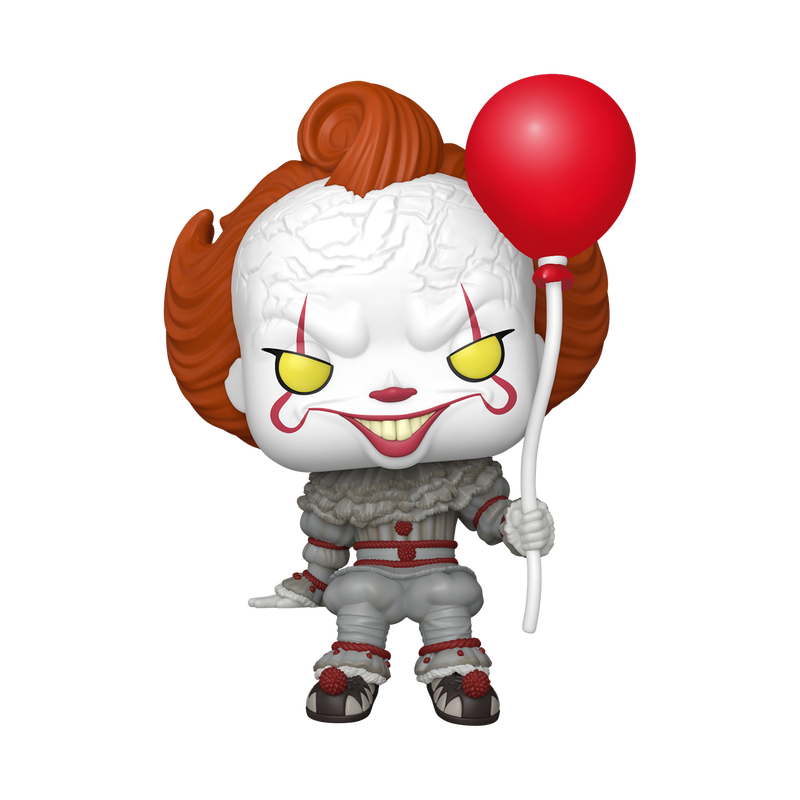 FUNKO POP! Vinyl figuur: IT - Pennywise with Balloon (Shelf Sitter)