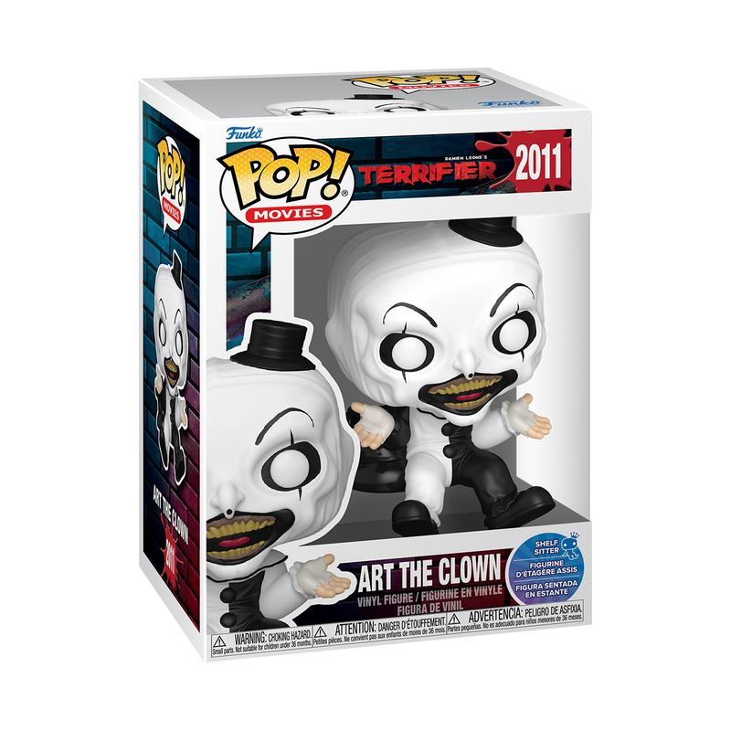FUNKO POP! Vinyl figuur: Terrifier - Art the Clown (Shelf Sitter)