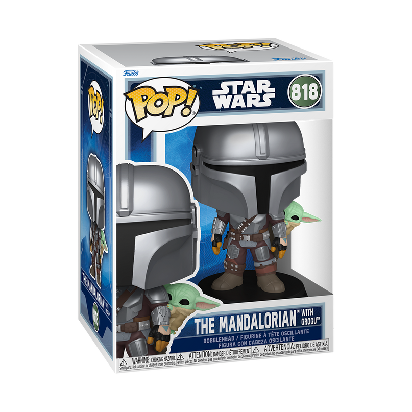 FUNKO POP! Vinyl figuur: Star Wars: Mandalorian & Grogu - The Mandalorian & Grogu