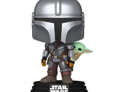 FUNKO POP! Vinyl figuur: Star Wars: Mandalorian & Grogu - The Mandalorian & Grogu
