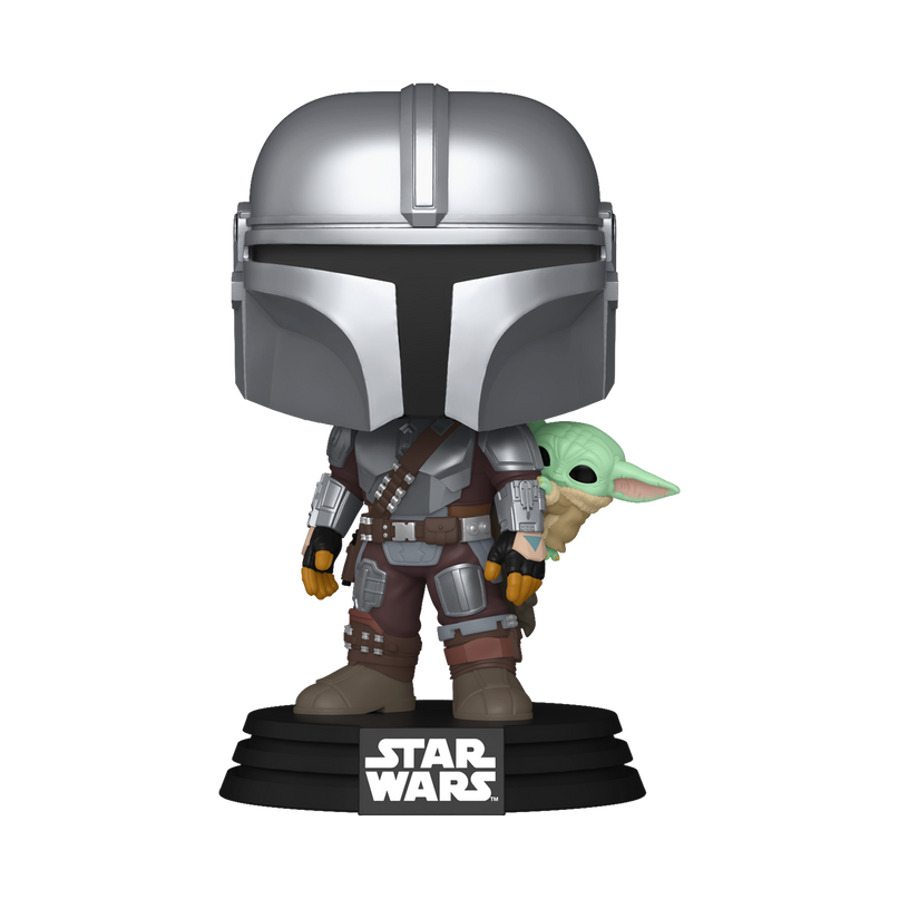 FUNKO POP! Vinyl figuur: Star Wars: Mandalorian & Grogu - The Mandalorian & Grogu