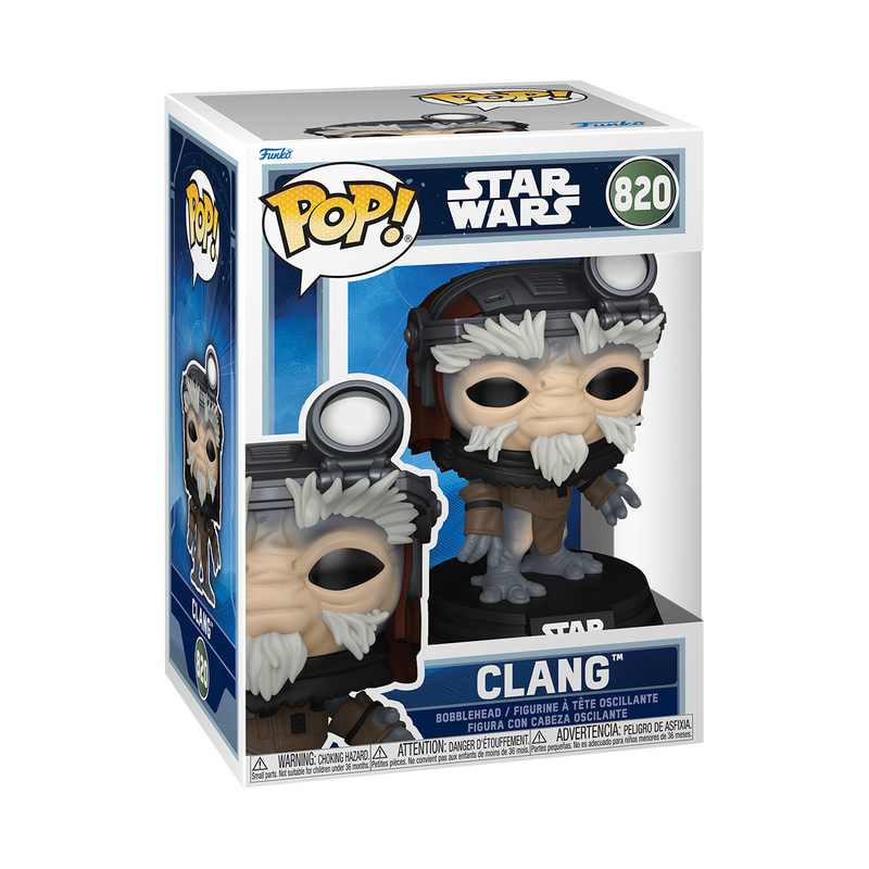 FUNKO POP! Vinyl figuur: Star Wars: Mandalorian & Grogu - Clang with Head Set