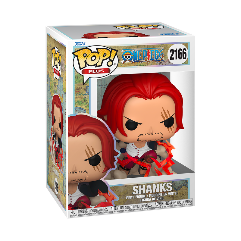 FUNKO POP! Plus Vinyl figuur: One Piece - Shanks