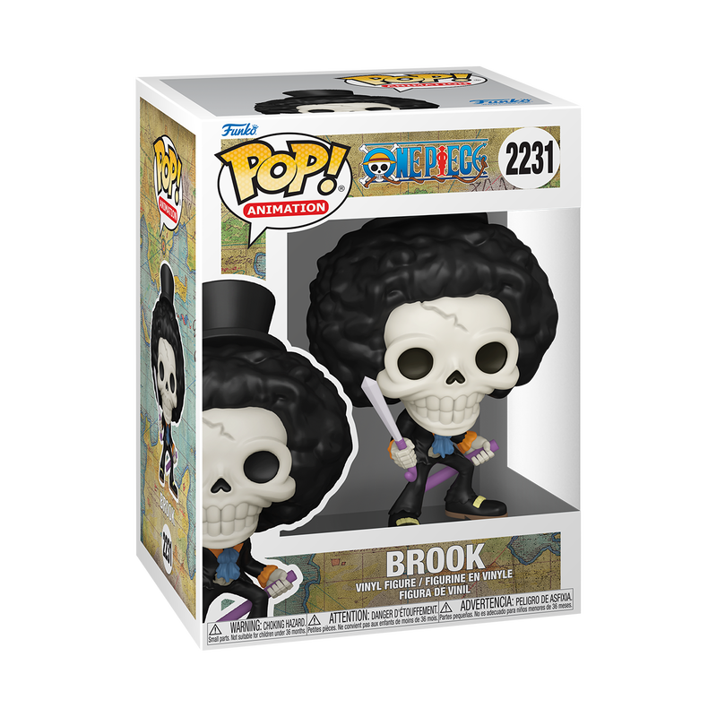 FUNKO POP! Vinyl figuur: One Piece - Brook with Soul Solid