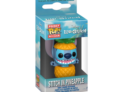 FUNKO POP! Võtmehoidja: Disney: Lilo & Stitch - Stitch in pineapple