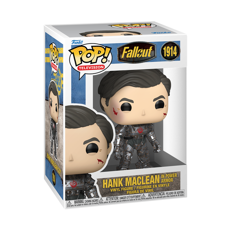 FUNKO POP! Vinyl figuur: Fallout - Hank MacLean in Power Armor
