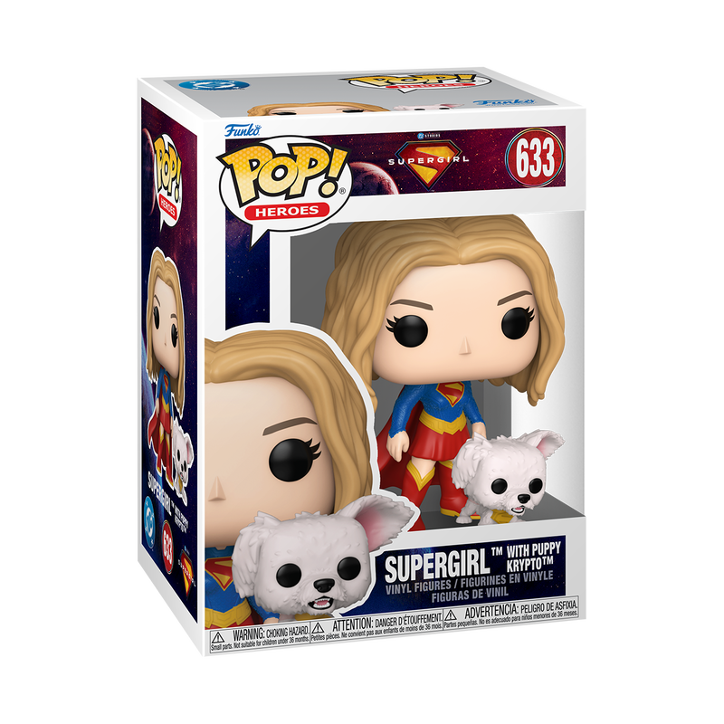 FUNKO POP! Supergirl - Buddy Supergirl with Puppy Krypto