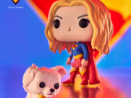 FUNKO POP! Supergirl - Buddy Supergirl with Puppy Krypto