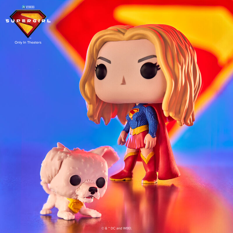 FUNKO POP! Supergirl - Buddy Supergirl with Puppy Krypto