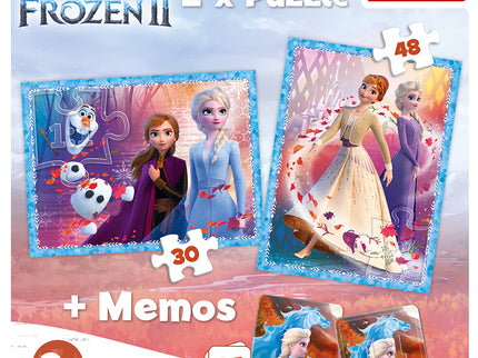 TREFL FROZEN Pusle ja memo komplekt Frozen 2