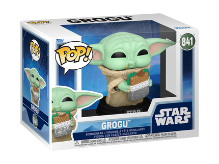 FUNKO POP! Vinyl figuur: Star Wars: Mandalorian & Grogu - Grogu with Sandwich