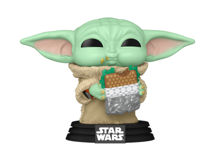 FUNKO POP! Vinyl figuur: Star Wars: Mandalorian & Grogu - Grogu with Sandwich