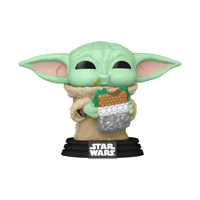 FUNKO POP! Vinyl figuur: Star Wars: Mandalorian & Grogu - Grogu with Sandwich