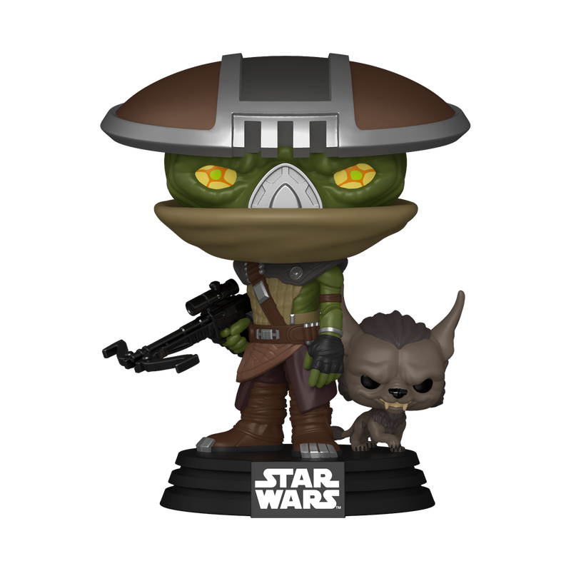 FUNKO POP! Vinyl figuur: Star Wars: Mandalorian & Grogu - Buddy Embo & Keibu
