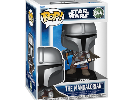 FUNKO POP! Vinyl figuur: Star Wars: Mandalorian & Grogu - The Mandalorian (Dual Wield)