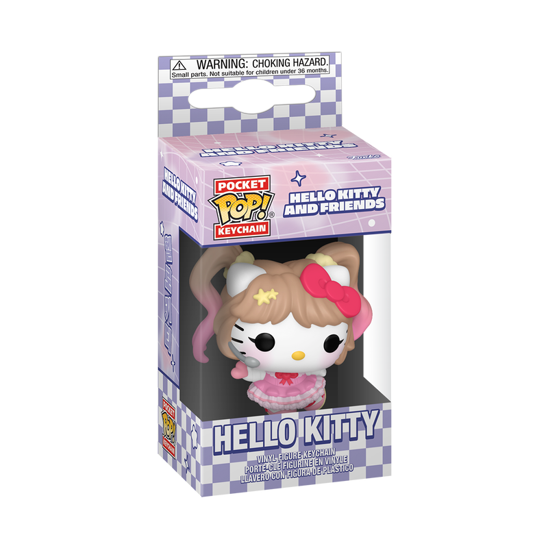 FUNKO POP! Võtmehoidja: Sanrio - Hello Kitty (K-Pop Outfit)