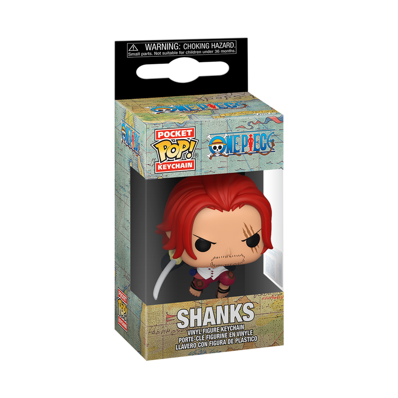FUNKO POP! Võtmehoidja: One Piece - Shanks