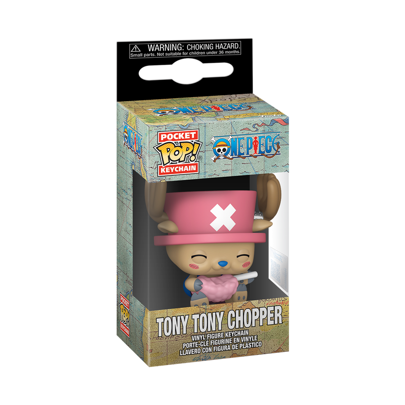 FUNKO POP! Võtmehoidja:  One Piece - Tony Tony Chopper with Cotton Candy