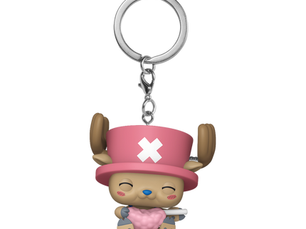 FUNKO POP! Võtmehoidja:  One Piece - Tony Tony Chopper with Cotton Candy