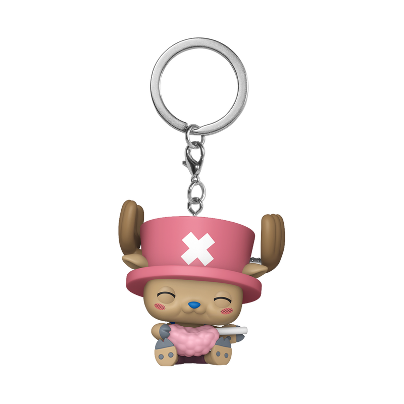 FUNKO POP! Võtmehoidja:  One Piece - Tony Tony Chopper with Cotton Candy