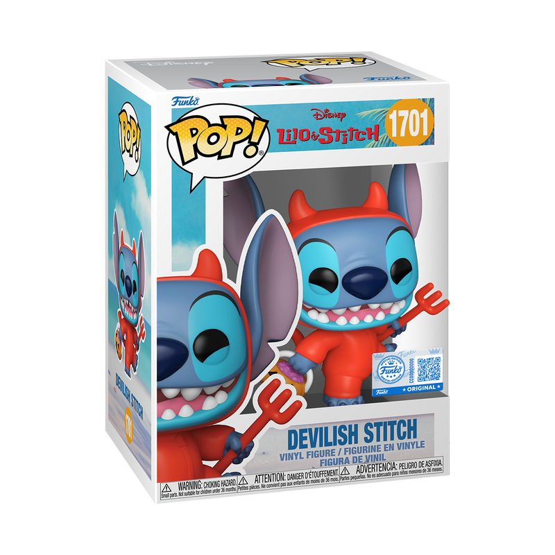 FUNKO POP! Vinyl figuur: Disney - Devilish Stitch