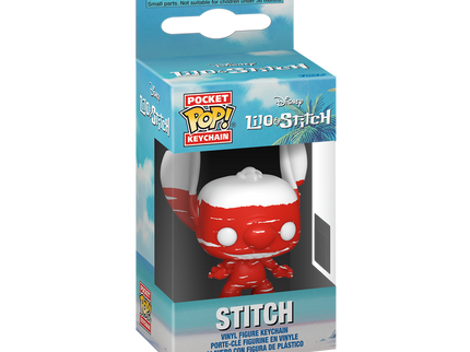 FUNKO POP! Võtmehoidja: Lilo & Stitch - Stitch Badness Level (Deco)