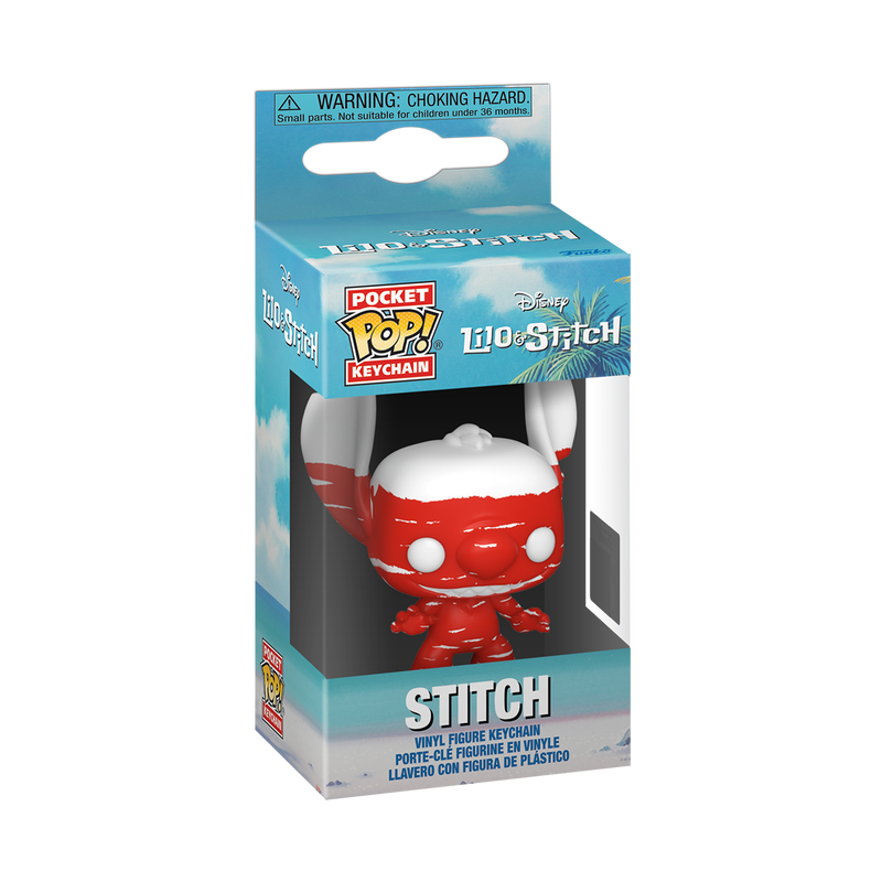 FUNKO POP! Võtmehoidja: Lilo & Stitch - Stitch Badness Level (Deco)
