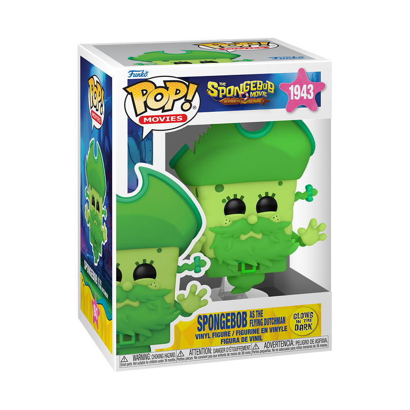 FUNKO POP! Vinyl figuur: SpongeBob as the Flying Dutchman (Glow)