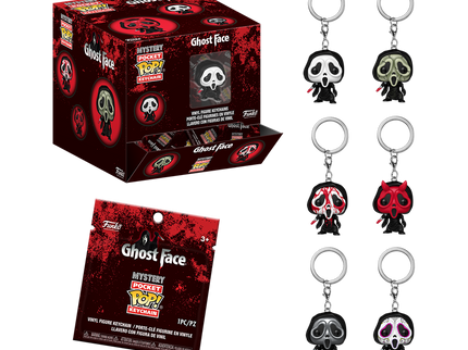 FUNKO POP! Müsteerium võtmehoidja: Ghost Face - 12pc PDQ