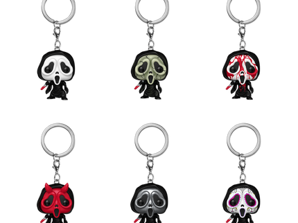 FUNKO POP! Müsteerium võtmehoidja: Ghost Face - 12pc PDQ