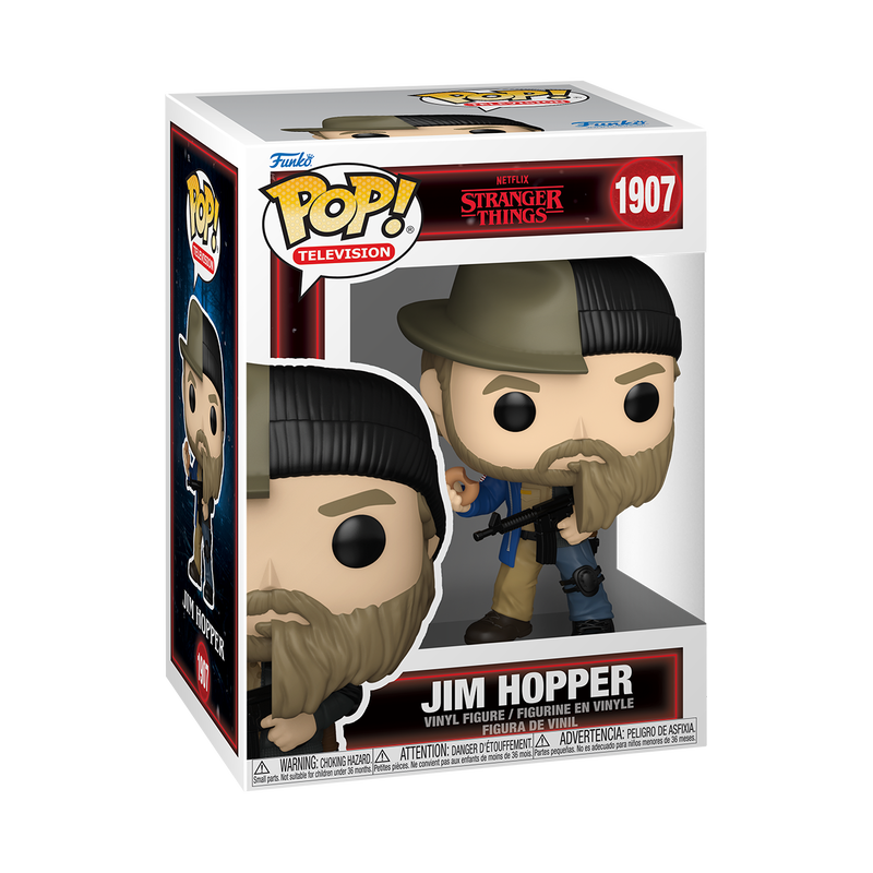 FUNKO POP! Vinyl figuur: TV: Stranger Things S7 - Jim Hopper (Split)