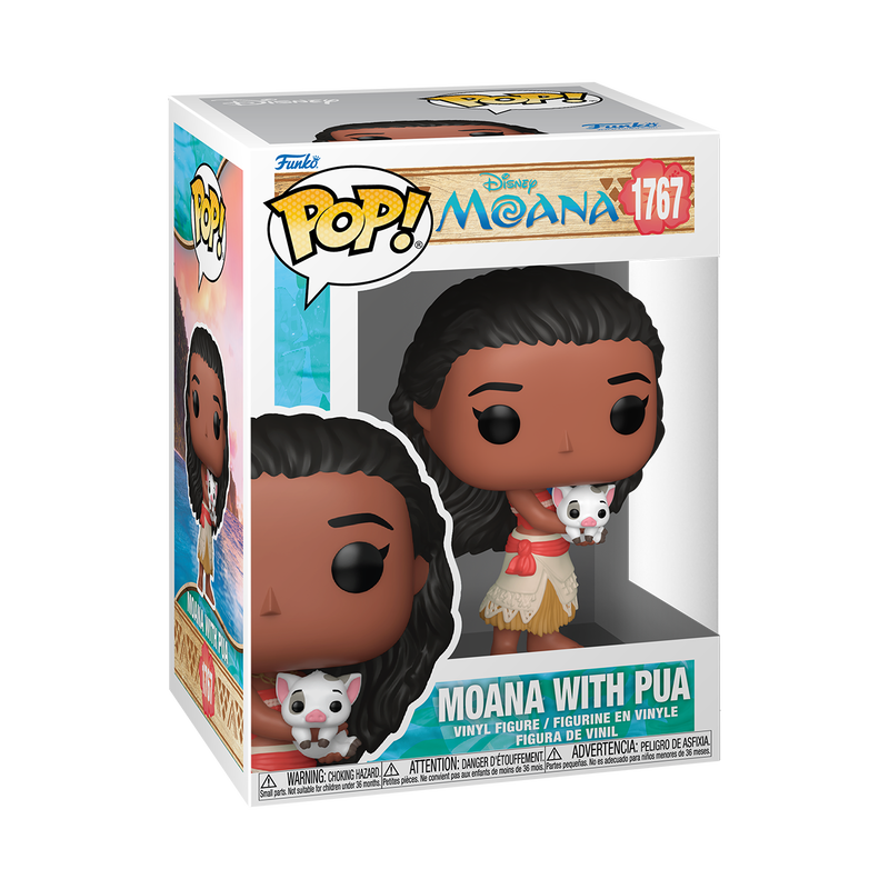 FUNKO POP! Vinyl figuur: Disney: Moana 3 - Moana w/Pua