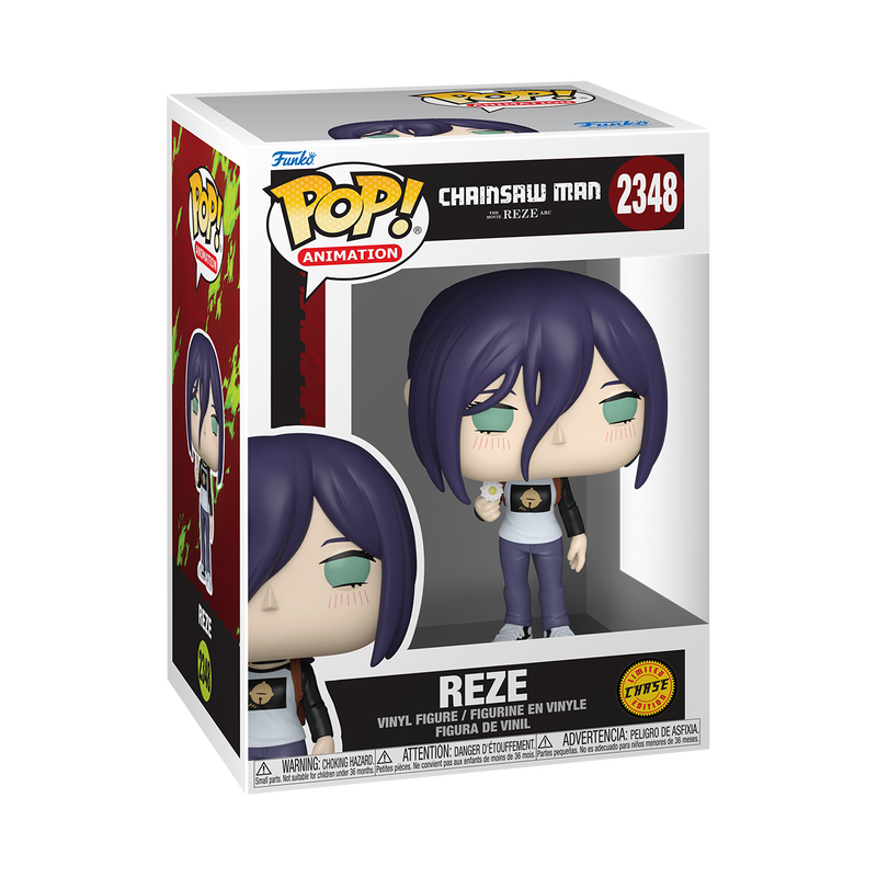 FUNKO POP! Vinyl figuur: Animation: Chainsaw Man Reze Arc - Reze w/Chase