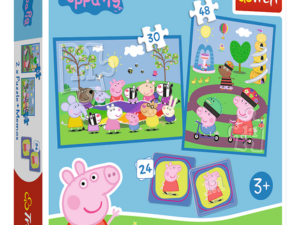 TREFL PEPPA PIG Pusle ja memo komplekt Põrsas Peppa