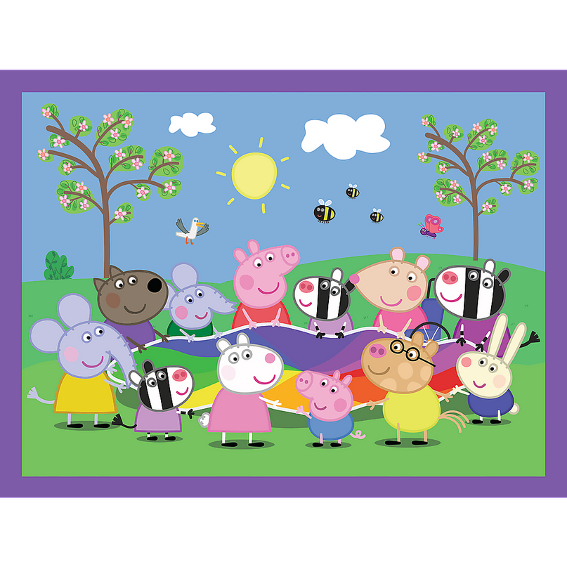 TREFL PEPPA PIG Pusle ja memo komplekt Põrsas Peppa