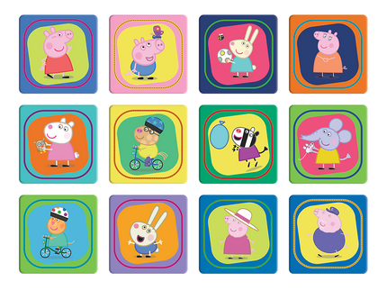 TREFL PEPPA PIG Pusle ja memo komplekt Põrsas Peppa