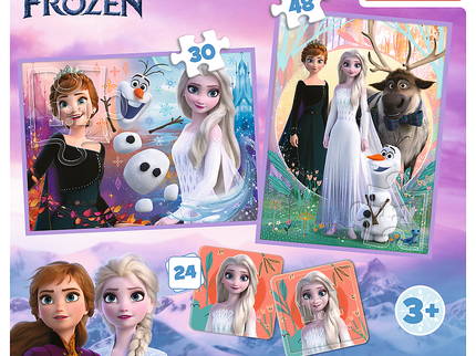 TREFL FROZEN Pusle ja memo komplekt Frozen 2