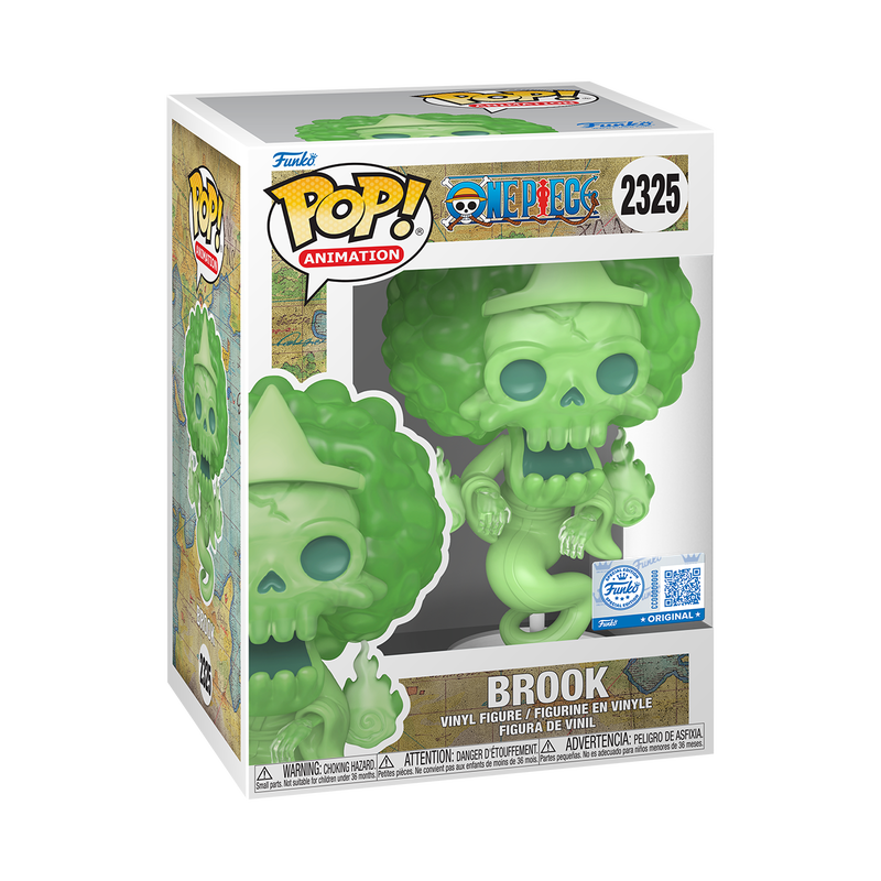 FUNKO POP! Vinyl figuur: Animation: One Piece - Ghost Brook w/Chase (Glow)