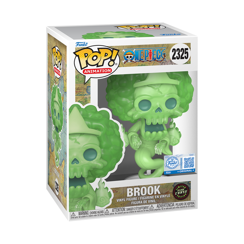 FUNKO POP! Vinyl figuur: Animation: One Piece - Ghost Brook w/Chase (Glow)