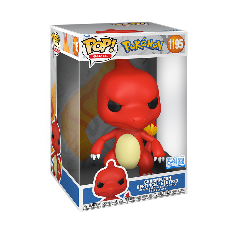 FUNKO POP! Jumbo Vinyl figuur: Pokemon - Charmeleon