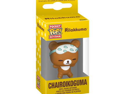 FUNKO POP! Keychain: Rilakkuma - Chairoikoguma Sleepy
