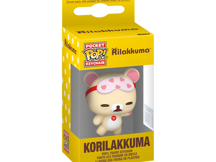 FUNKO POP! Keychain: Rilakkuma - Korilakkuma Sleepy