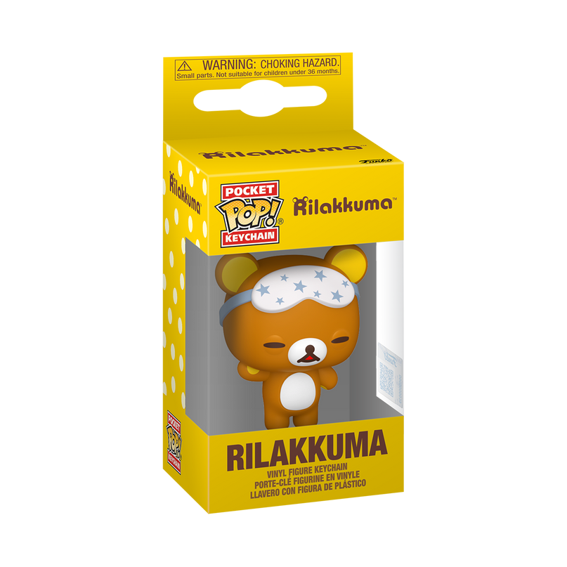 FUNKO POP! Keychain: Rilakkuma - Rilakkuma Sleepy