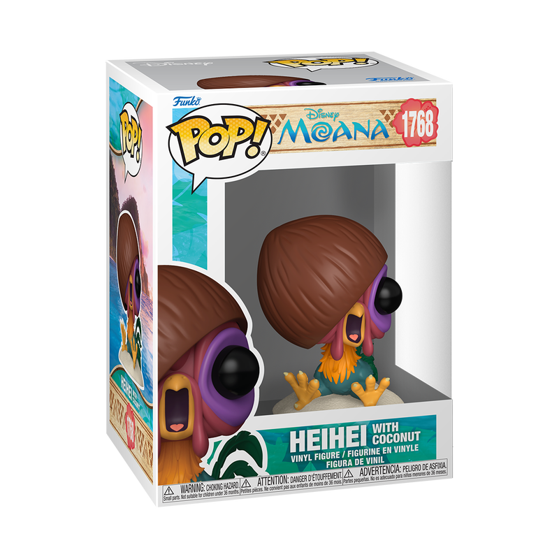 FUNKO POP! Vinyl figuur: Disney: Moana 3 - Hei Hei w/Coconut