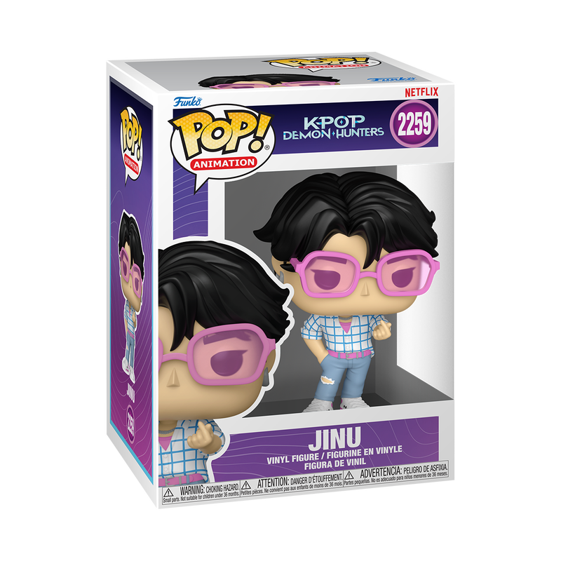 FUNKO POP! Vinyl Figuur: KPOP Demon Hunters - Jinu (w/ Chase)