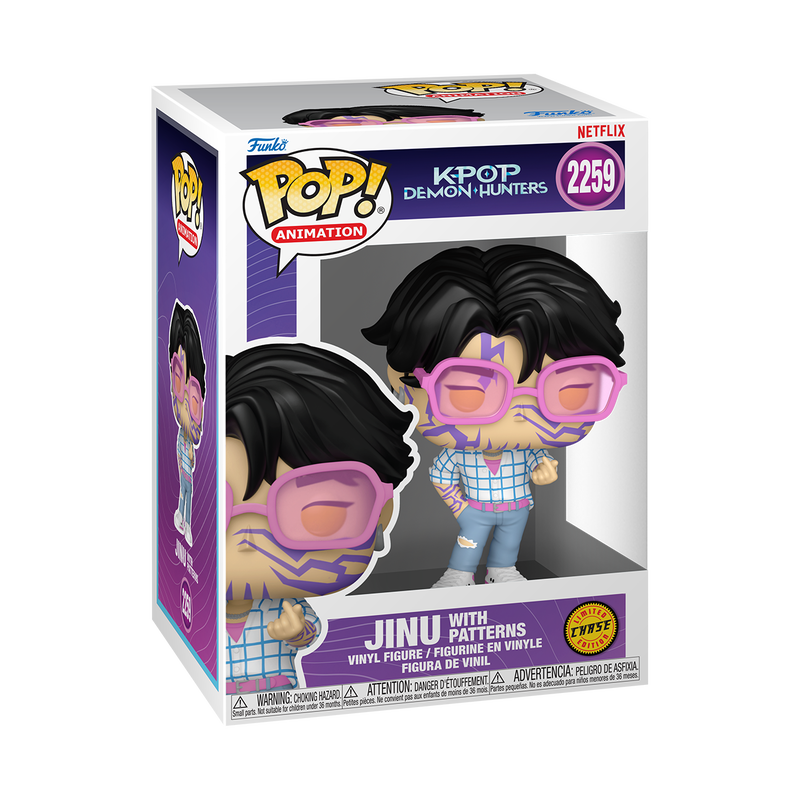 FUNKO POP! Vinyl Figuur: KPOP Demon Hunters - Jinu (w/ Chase)