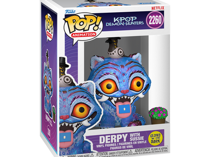FUNKO POP! Vinyl Figuur: KPOP Demon Hunters - Derpy with Sussie (Glow in the dark)