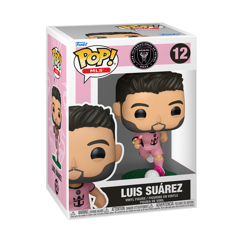 FUNKO POP! Inter Miami - Luis Suarez - Pink