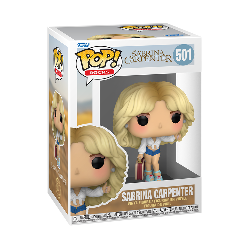 FUNKO POP! Rocks Vinyl figuur: Sabrina Carpenter (Manchild)