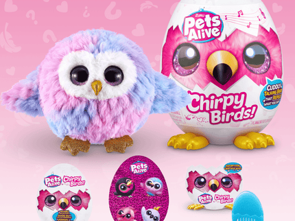 PETS ALIVE Interaktiivne mänguasi Chirpy Birds
